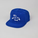 Kšiltovka pro děti SnapBack modrá s bílou 3D výšivkou