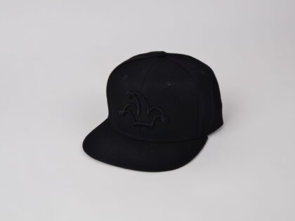 Black on black snapback kšiltovka I'M..JoKeR s 3D výšivkou